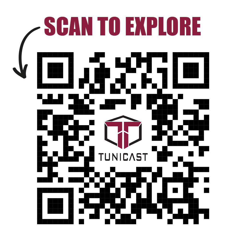 qrcode tunicast presentation 2024